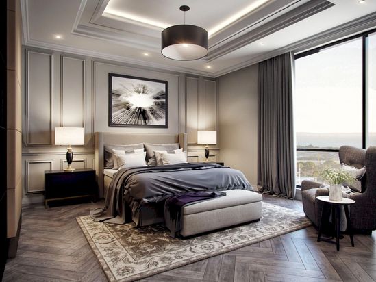 Classic bedroom design