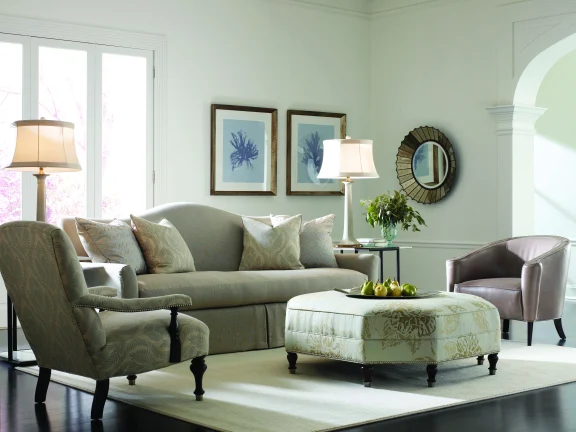 Coordinating the colors of furniture with paint