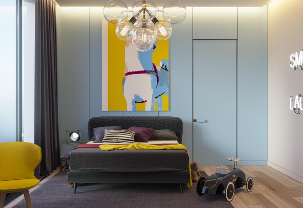 Design of rooms for older children