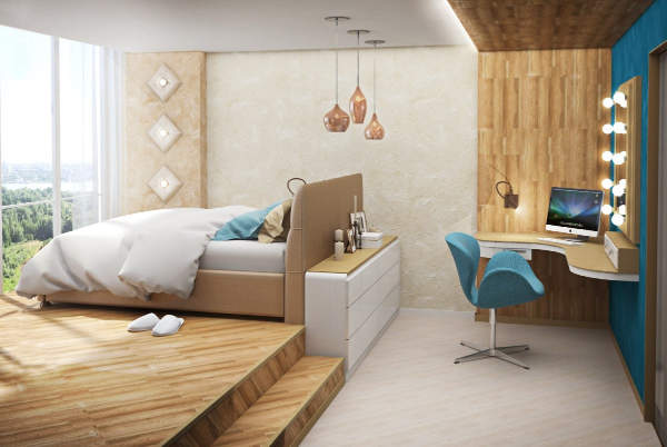 Design of youth rooms