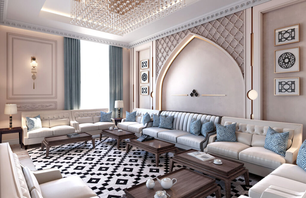 الطراز الإسلامي في التصميم الداخلي