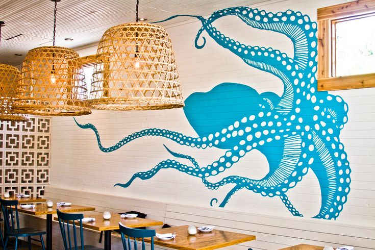 ديكور مطعم بحري