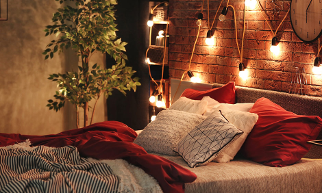 Romantic bedroom design