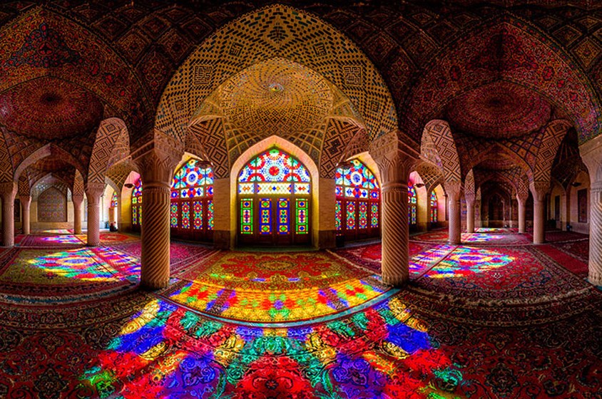 النقوش الزخرفية على السقوف